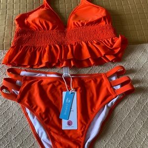 New with tags Cupshe high-waisted bikini